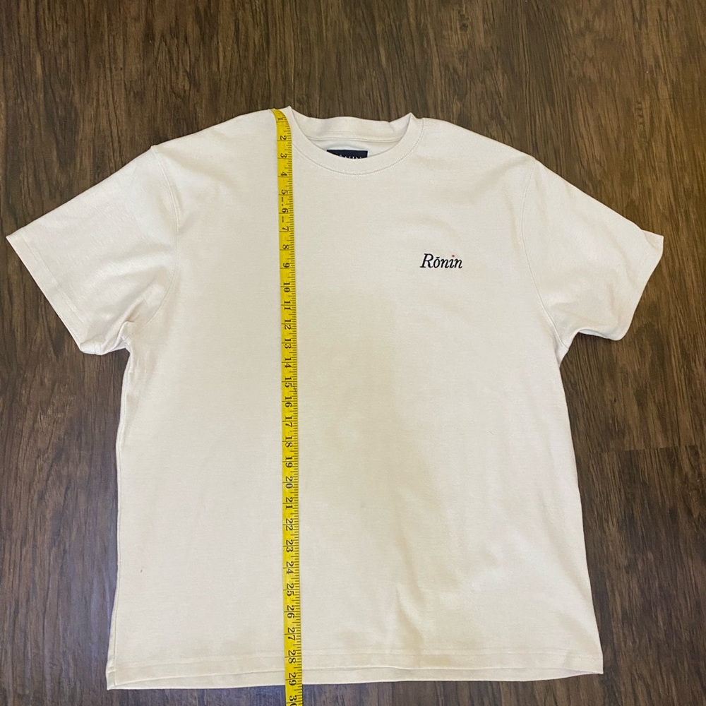 Boutique Cream Short Sleeve Tee